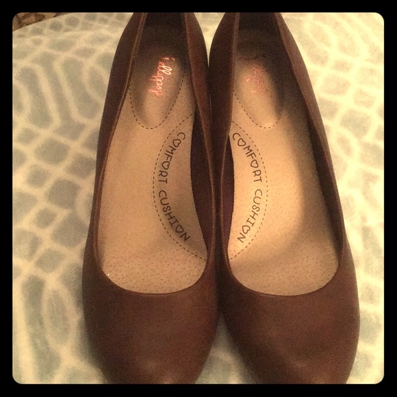Brown Wedges by JollyPop—New; Never worn! - Picture 1 of 3